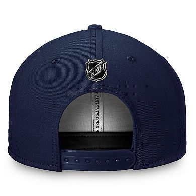 Men's Fanatics Navy Winnipeg Jets Authentic Pro Training Camp Snapback Hat