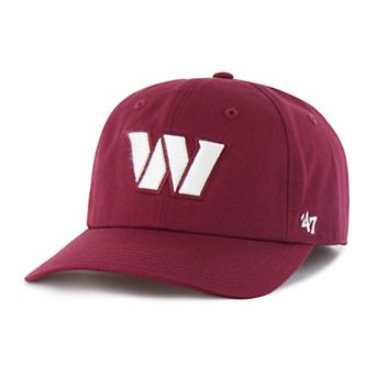 Men's '47 Burgundy Washington Commanders Foundational Franchise Fitted Hat