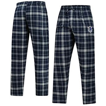 Men's Concepts Sport Navy/Gray Dallas Mavericks Ultimate Plaid Flannel Pants