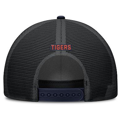 Men's Nike Navy Auburn Tigers Rise Primetime Trucker Adjustable Hat