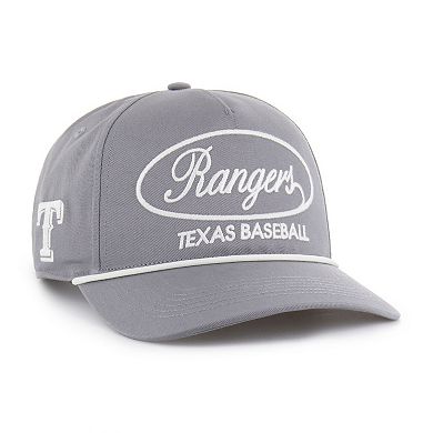 Men's '47 Gray Texas Rangers Foundational Hitch Adjustable Hat