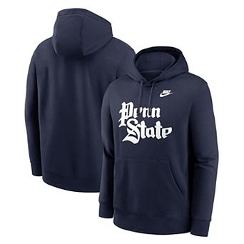 Men's Nike Navy Penn State Nittany Lions Vault Club Hoodie