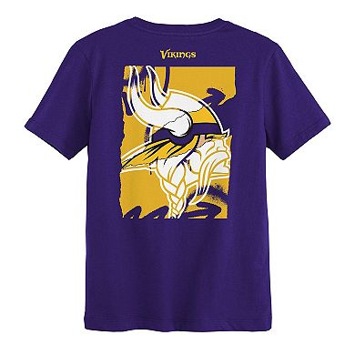 Preschool Outerstuff Purple Minnesota Vikings Posterize T-Shirt