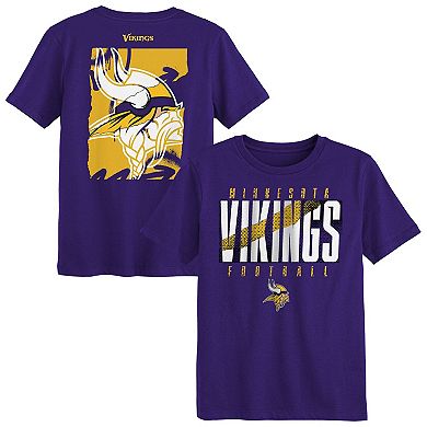 Preschool Outerstuff Purple Minnesota Vikings Posterize T-Shirt