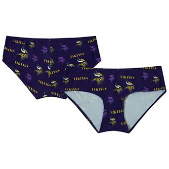 Women's Concepts Sport Purple Minnesota Vikings Mosaic Allover Print Knit Panty
