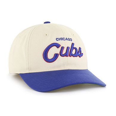 Men's '47 Natural Chicago Cubs Crosstown Franchise Fitted Hat