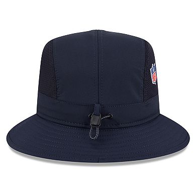 Men's New Era Navy Houston Texans 2025 Sideline Bucket Hat