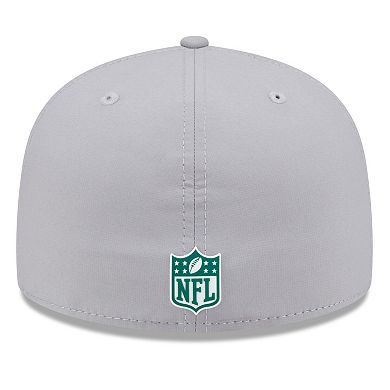 Men's New Era Gray New York Jets 2025 Sideline 59FIFTY Fitted Hat