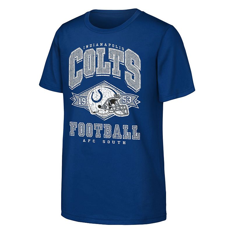 Youth Outerstuff Royal Indianapolis Colts Kick Off T-Shirt, Boy's,
