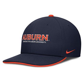 Men's Nike Navy Auburn Tigers 2025 On-Field Pro Dri-FIT Adjustable Hat