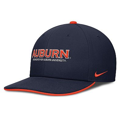 Men's Nike Navy Auburn Tigers 2025 On-Field Pro Dri-FIT Adjustable Hat