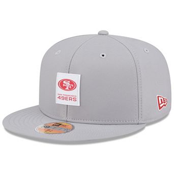 Men's New Era Gray San Francisco 49ers 2025 Sideline 59FIFTY Fitted Hat