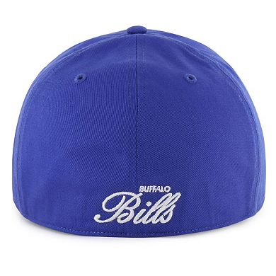 Men's '47 Royal Buffalo Bills Foundational Franchise Fitted Hat