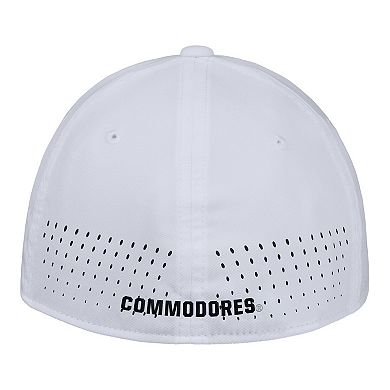 Men's Nike White Vanderbilt Commodores 2025 On-Field Performance Flex Hat