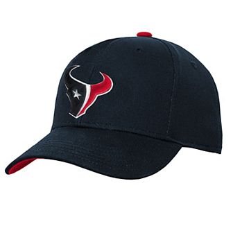 Youth Outerstuff Navy Houston Texans Team Pre-Curved Adjustable Hat