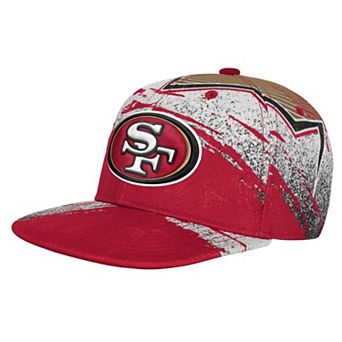 Youth Outerstuff Scarlet San Francisco 49ers Make Noise Adjustable Hat
