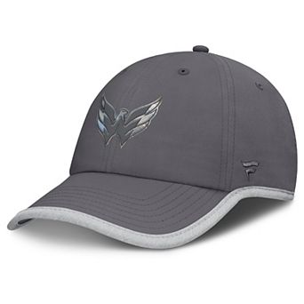 Women's Fanatics Charcoal Washington Capitals Fundamental Reflector Adjustable Hat