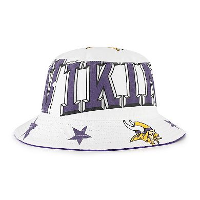 Women's '47 White Minnesota Vikings Energize Bucket Hat