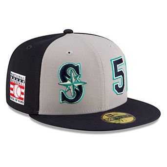 Men's New Era Ichiro Suzuki Navy/Gray Seattle Mariners 2025 Baseball Hall of Fame 59FIFTY Fitted Hat