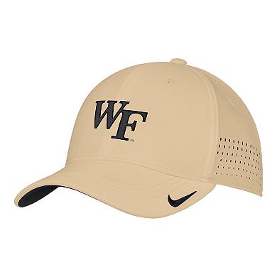 Men's Nike Gold Wake Forest Demon Deacons 2025 On-Field Performance Flex Hat
