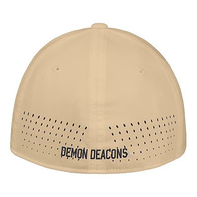Men's Nike Gold Wake Forest Demon Deacons 2025 On-Field Performance Flex Hat