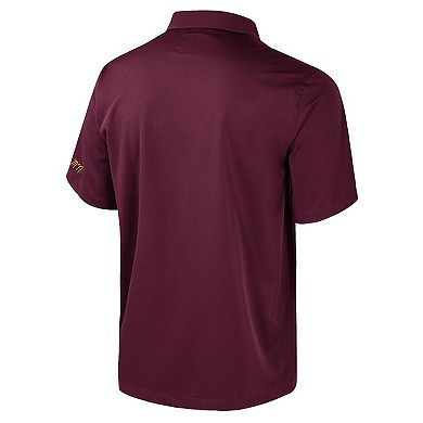 Men's Colosseum Maroon Minnesota Golden Gophers Strike Bowling Button-Up Shirt