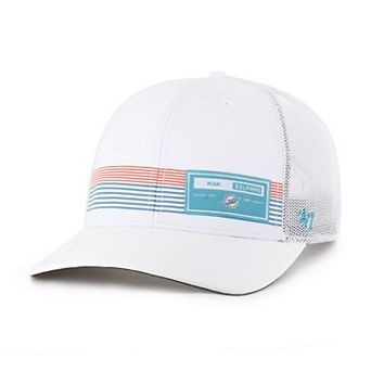 Men's '47 White Miami Dolphins Rangefinder Trucker Adjustable Hat