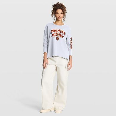 Women's Fanatics White Chicago Bears Hometown Legacy Long Sleeve T-Shirt