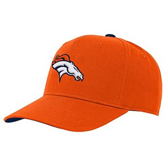 Youth Outerstuff Orange Denver Broncos Team Pre-Curved Adjustable Hat