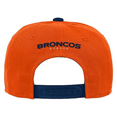 Youth Outerstuff Orange Denver Broncos Team Pre-Curved Adjustable Hat
