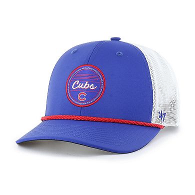 Men's '47 Royal/White Chicago Cubs Fairway Trucker Adjustable Hat