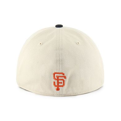 Men's '47 Natural San Francisco Giants Crosstown Franchise Fitted Hat