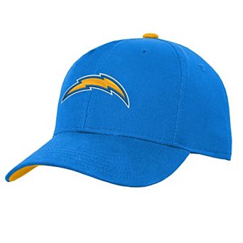Youth Powder Blue Los Angeles Chargers Team Pre-Curved Adjustable Hat