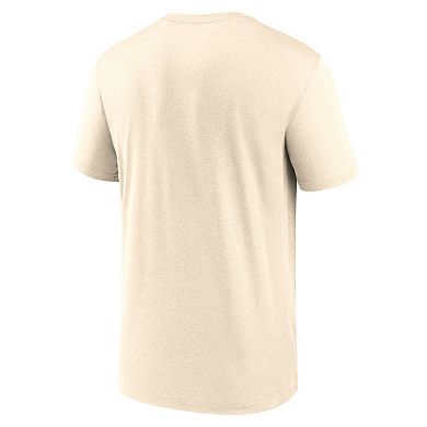 Men's Nike Natural Auburn Tigers Campus Shadow Legend Dri-FIT T-Shirt