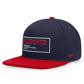 Men's Nike Navy/Red Arizona Wildcats 2025 On-Field Patch Pro Dri-FIT Snapback Hat