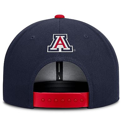 Men's Nike Navy/Red Arizona Wildcats 2025 On-Field Patch Pro Dri-FIT Snapback Hat