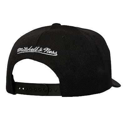 Men's Mitchell & Ness Black Phoenix Suns Busted Logo Wordmark Wrap