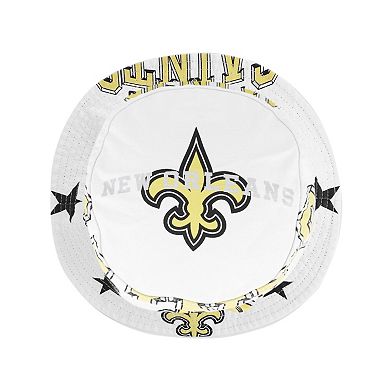 Women's '47 White New Orleans Saints Energize Bucket Hat