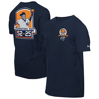 Men's New Era CC Sabathia Navy New York Yankees 2025 National Baseball Hall of Fame Grapefruit T-Shirt