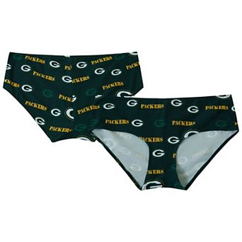 Women's Concepts Sport Green Green Bay Packers Mosaic Allover Print Knit Panty