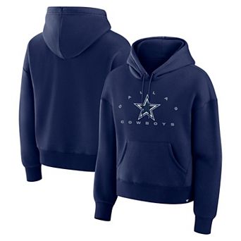 Women's Fanatics Navy Dallas Cowboys Eligible Receiver Legacy Pullover Hoodie