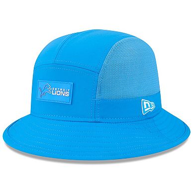 Men's New Era Blue Detroit Lions 2025 Sideline Bucket Hat