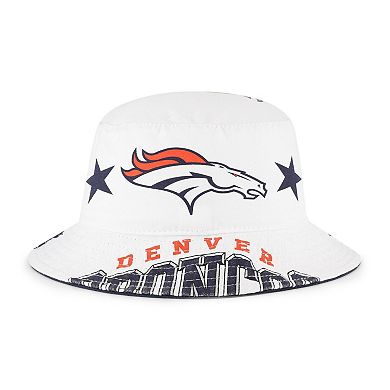 Women's '47 White Denver Broncos Energize Bucket Hat