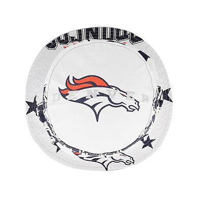 Women's '47 White Denver Broncos Energize Bucket Hat