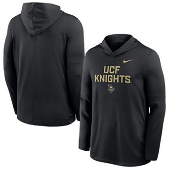 Men's Nike Black UCF Knights Sideline Dri-FIT Lightweight Hooded Top