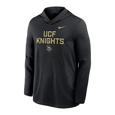 Men's Nike Black UCF Knights Sideline Dri-FIT Lightweight Hooded Top