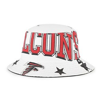 Women's '47 White Atlanta Falcons Energize Bucket Hat