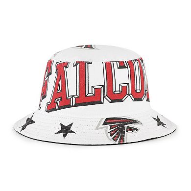 Women's '47 White Atlanta Falcons Energize Bucket Hat
