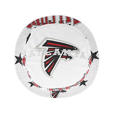 Women's '47 White Atlanta Falcons Energize Bucket Hat
