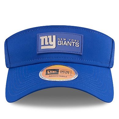 Men's New Era Royal New York Giants 2025 Sideline Visor
